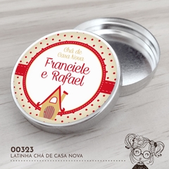 Latinha Personalizada Chá de Casa Nova - 00323