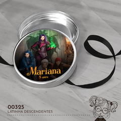 Latinha Personalizada Descendentes - 00325 - comprar online