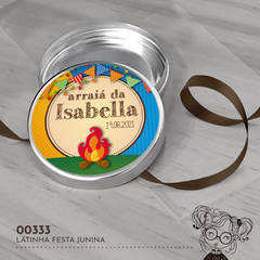 Latinha Personalizada Festa Junina - 00333 - comprar online