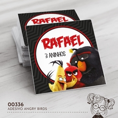Adesivo Personalizado Angry Birds - 00336 - comprar online