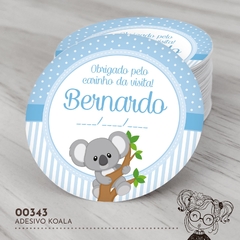 Adesivo Personalizado Koala - 00343