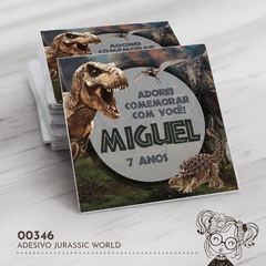 Adesivo Personalizado Jurassic World - 00346 - comprar online