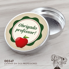 Latinha Personalizada Dia dos Professores - 00347