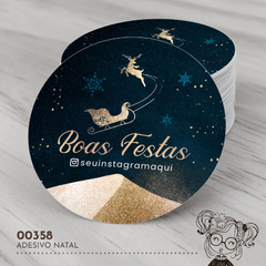 Adesivo Natal - 00358