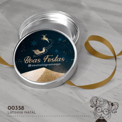 Latinha Natal - 00358 - comprar online