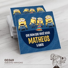 Adesivo Personalizado Minions - 00369 - comprar online