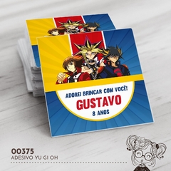 Adesivo Personalizado Yu Gi Oh - 00375 - comprar online
