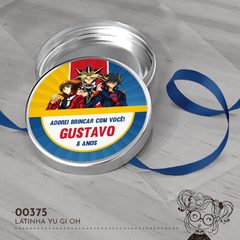 Latinha Personalizada Yu Gi Oh - 00375 - comprar online