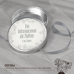Latinha Personalizada Dia Internacional da Mulher - 00384 - comprar online