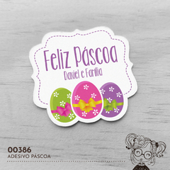 Adesivo Personalizado Especial Páscoa - 00386