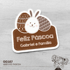 Adesivo Personalizado Páscoa - 00387