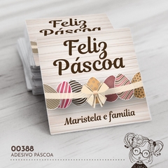 Adesivo Personalizado Páscoa - 00388 - comprar online