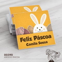 Adesivo Personalizado Páscoa - 00390