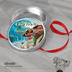 Latinha Personalizada Moana - 00400 - comprar online