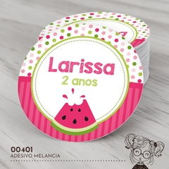 Adesivo Personalizado Melancia - 00401