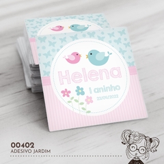 Adesivo Personalizado Jardim - 00402 - comprar online