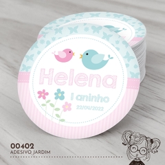 Adesivo Personalizado Jardim - 00402