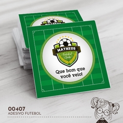 Adesivo Personalizado Futebol - 00407 - comprar online