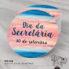 Adesivo Personalizado Dia da Secretária - 00416