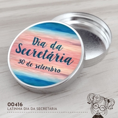 Latinha Personalizada Dia da Secretária - 00416