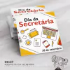 Adesivo Personalizado Dia da Secretária - 00417