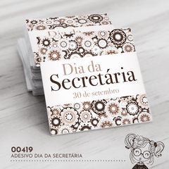 Adesivo Personalizado Dia da Secretária - 00419 - comprar online