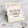Adesivo Personalizado Dia das Crianças - 00423