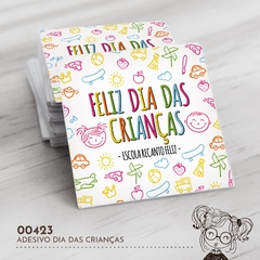 Adesivo Personalizado Dia das Crianças - 00423