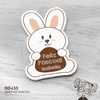 Adesivo Personalizado Páscoa - 00433