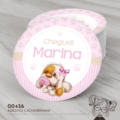 Adesivo Personalizado Cachorrinha - 00436