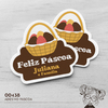 Adesivo Personalizado Páscoa - 00438