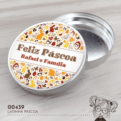 Latinha Personalizada Páscoa - 00439