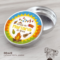 Latinha Personalizada Festa Junina - 00442
