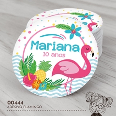 Adesivo Personalizado Flamingo - 00444