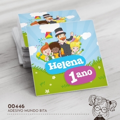 Adesivo Personalizado Mundo Bita - 00446 - comprar online