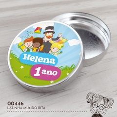 Latinha Personalizada Mundo Bita - 00446
