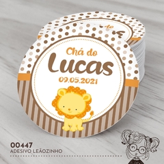 Adesivo Personalizado Leãozinho - 00447