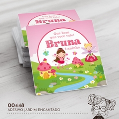 Adesivo Personalizado Jardim Encantado - 00448 - comprar online