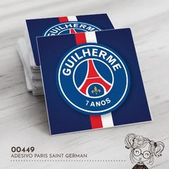 Adesivo Personalizado Paris Saint German - 00449 - comprar online