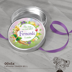 Latinha Personalizada Tinker Bell - 00454 - comprar online