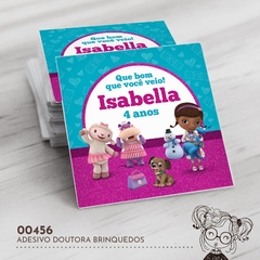 Adesivo Personalizado Doutora Brinquedos - 00456 - comprar online