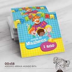 Adesivo Personalizado Arraía Mundo Bita - 00458 - comprar online