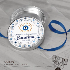 Latinha Personalizada Olho Grego - 00462 - comprar online