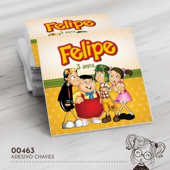 Adesivo Personalizado Turma do Chaves - 00463 - comprar online