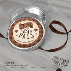 Latinha Personalizada Dia dos Pais - 00464 - comprar online