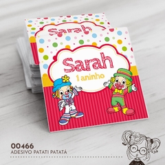 Adesivo Personalizado Patati Patatá - 00466 - comprar online