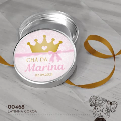 Latinha Personalizada Coroa - 00468 - comprar online