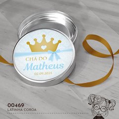 Latinha Personalizada Coroa - 00469 - comprar online
