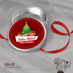 Latinha Personalizada Natal - 00473 - comprar online