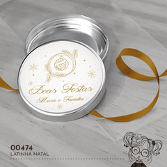Latinha Personalizada Natal - 00474 - comprar online
